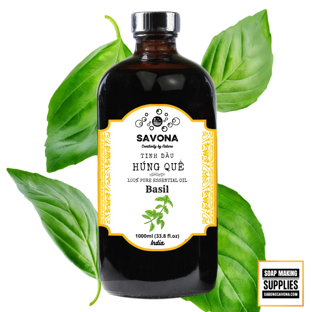 Tinh Dầu Húng Quế Coccinelle  1L - Basil Essential Oil 1L