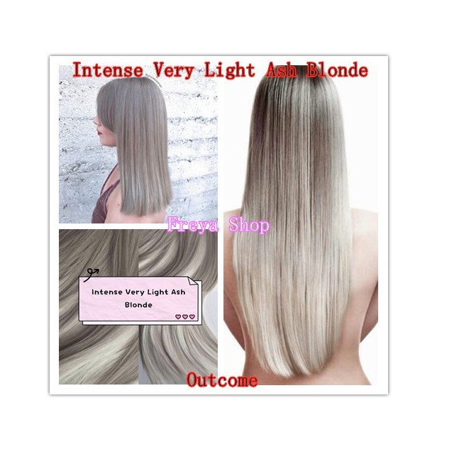 Nhuộm tóc màu Khói Sáng Intense Light Ash Blonde chính hãng Karseell Italy Ý 100ml
