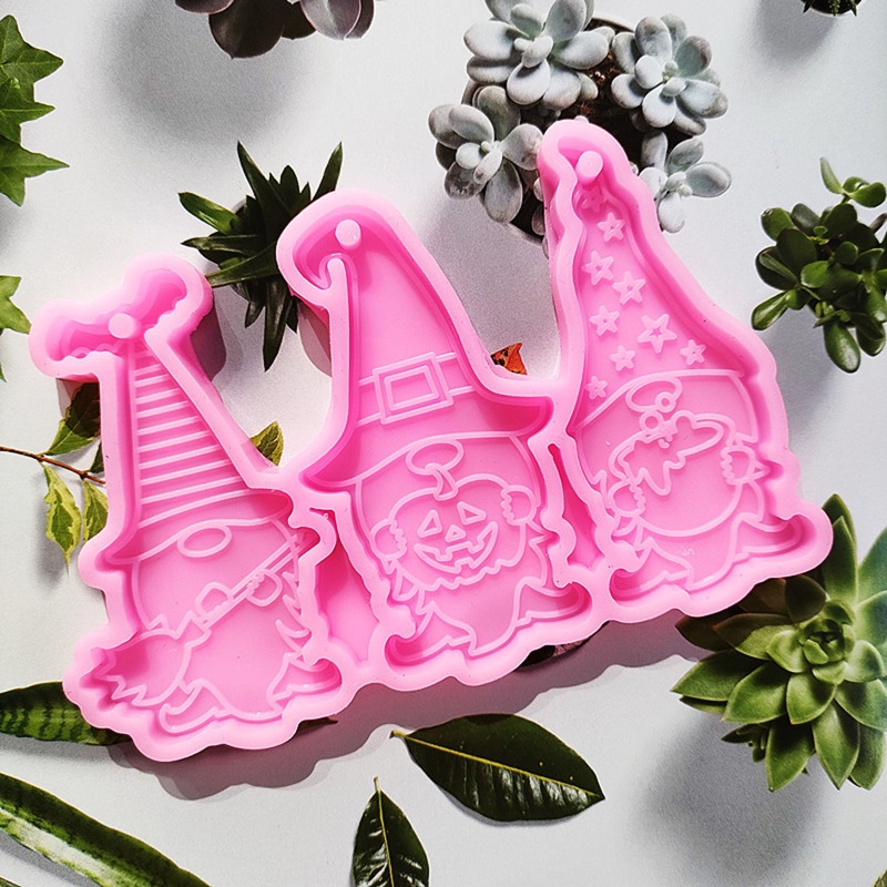 Khuôn Silicone Làm Móc Khóa Hình Ông Già Noel