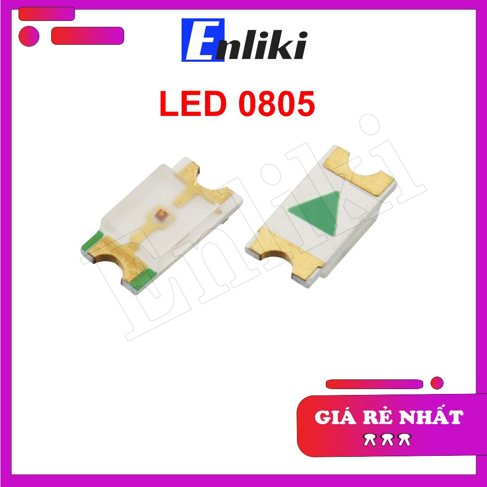 Led dán 0805 màu trắng (10 Chiếc)