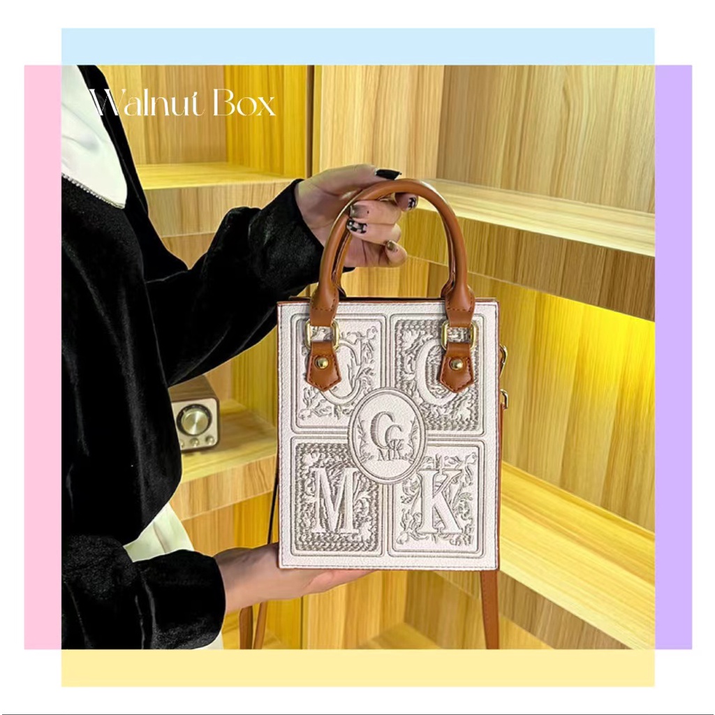 Túi Xách Tay Thêu Trang Trí Phong Cách Retro Cao Cấp Thời Trang 2022 Dành Cho Nữ