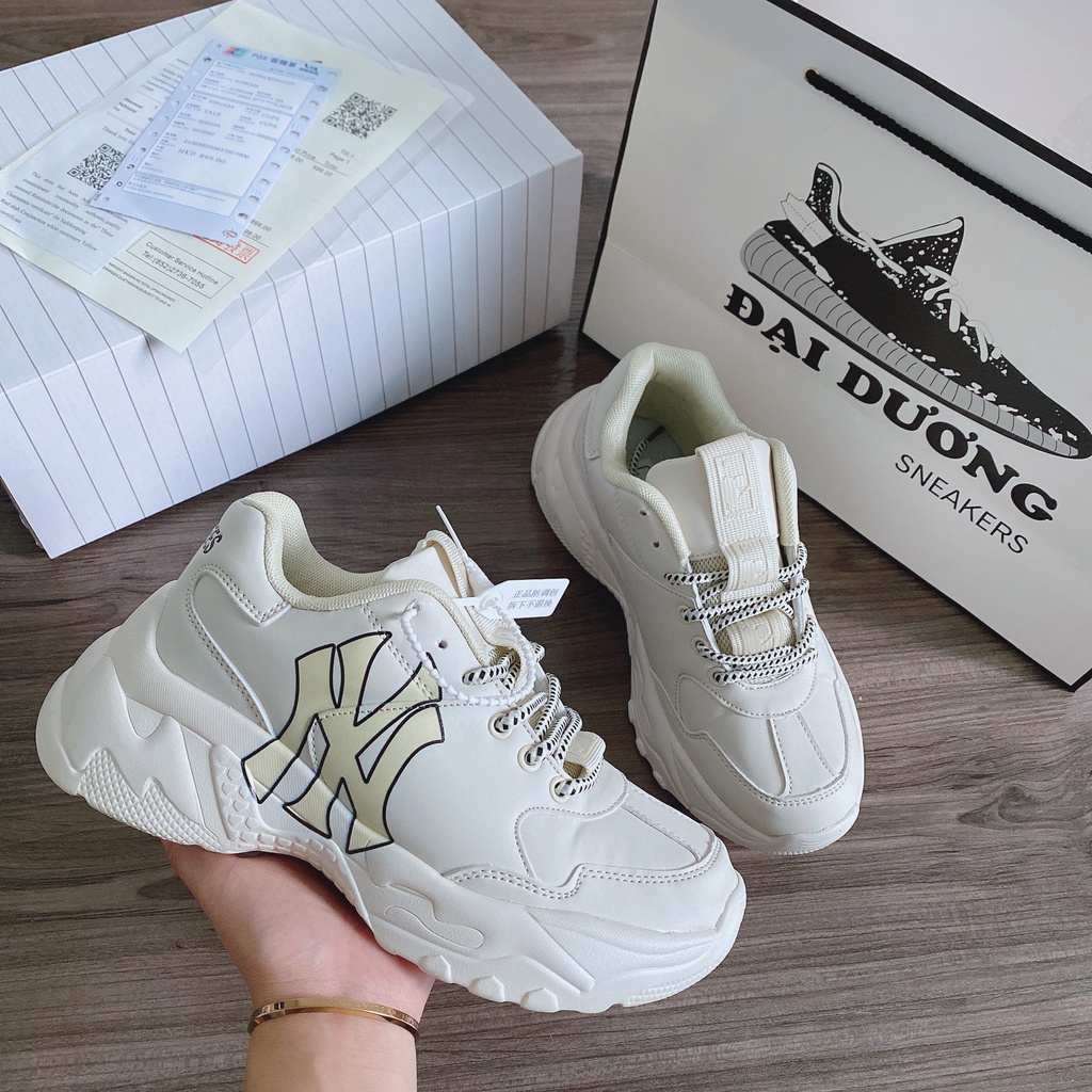 [FULL BOX + BILL] Giày thể thao độn đế MLB Boston,NY, LA bản đế tách hàng trung full sz 36 - 43, êm chân dễ phối đồ. | BigBuy360 - bigbuy360.vn