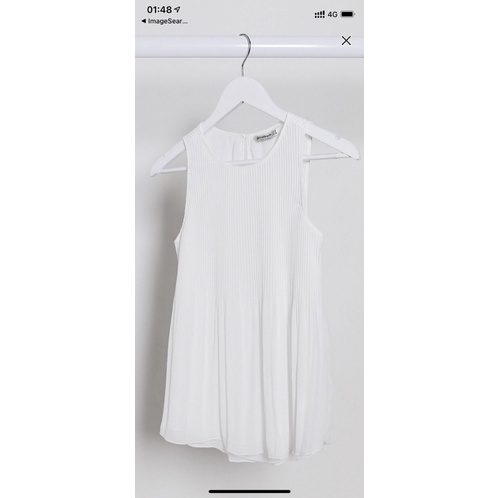 Áo dập ly voan Stradivarius