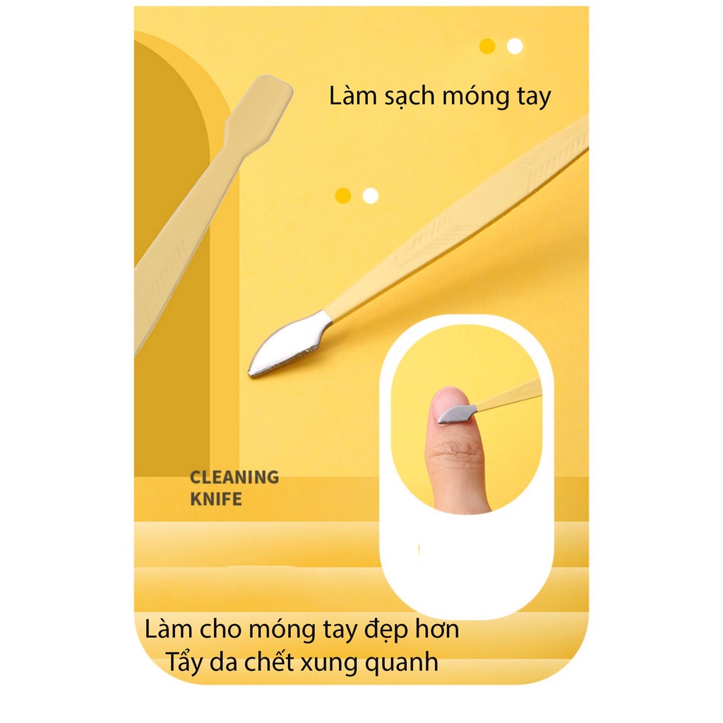 Bộ bấm móng tay xịn GOODLIFE MCMT -Bộ dụng cụ 8 món -Thiết kế bằng thép không gỉ