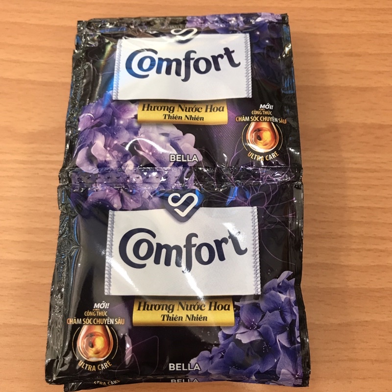 Nước xả vải Comfort nước hoa Bella dây 20ml x 10 gói