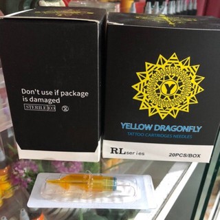 Kim xăm Pen 11RL đi nét Yellow Dragonfly