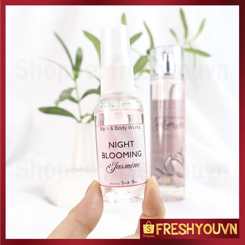 Night Blooming Jasmine - Xịt thơm toàn thân body mist Bath & Body Works khác  - Hoa | BigBuy360 - bigbuy360.vn
