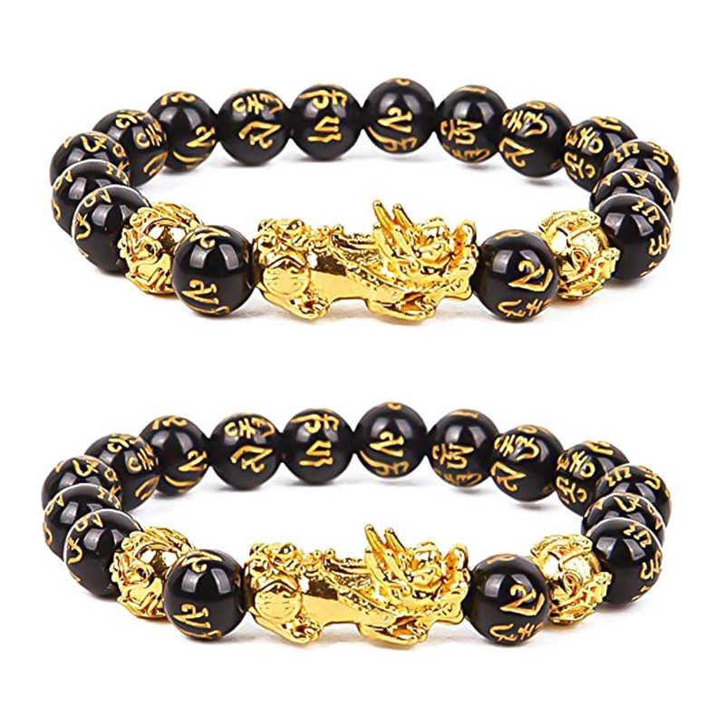 Vòng Tay Hạt Đá Obsidian 10 / 12mm