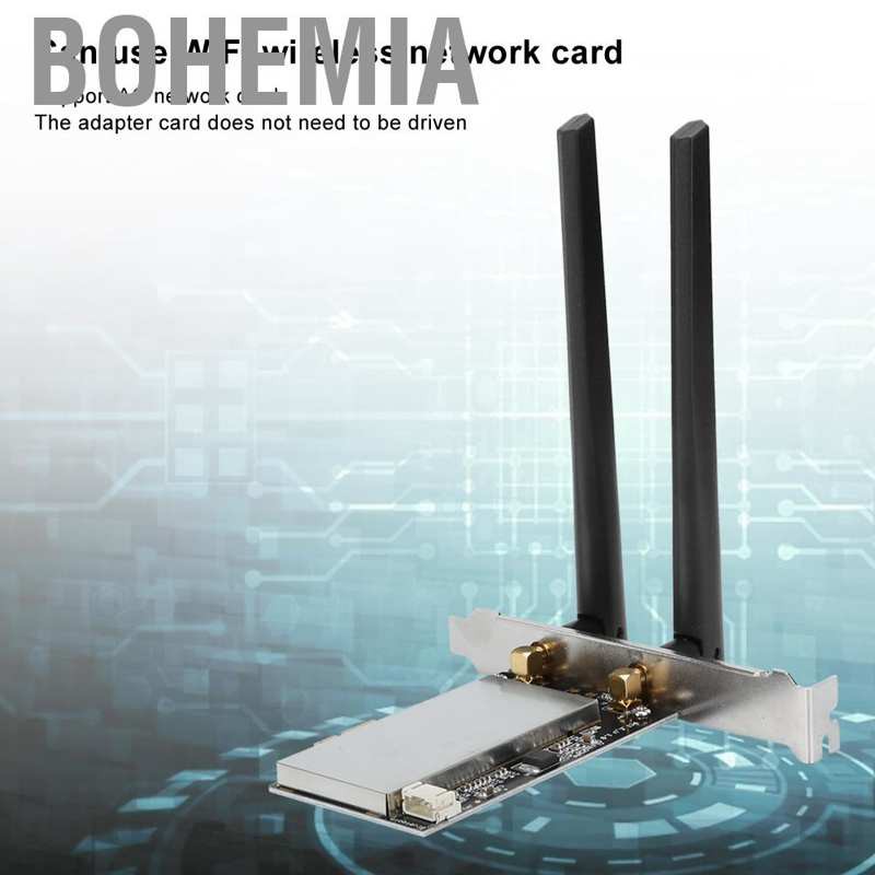 Card Mạng Không Dây Mini Pci E Sang Ac Wifi Cho Windows 7 / Windows 8 / Windows 10 | BigBuy360 - bigbuy360.vn