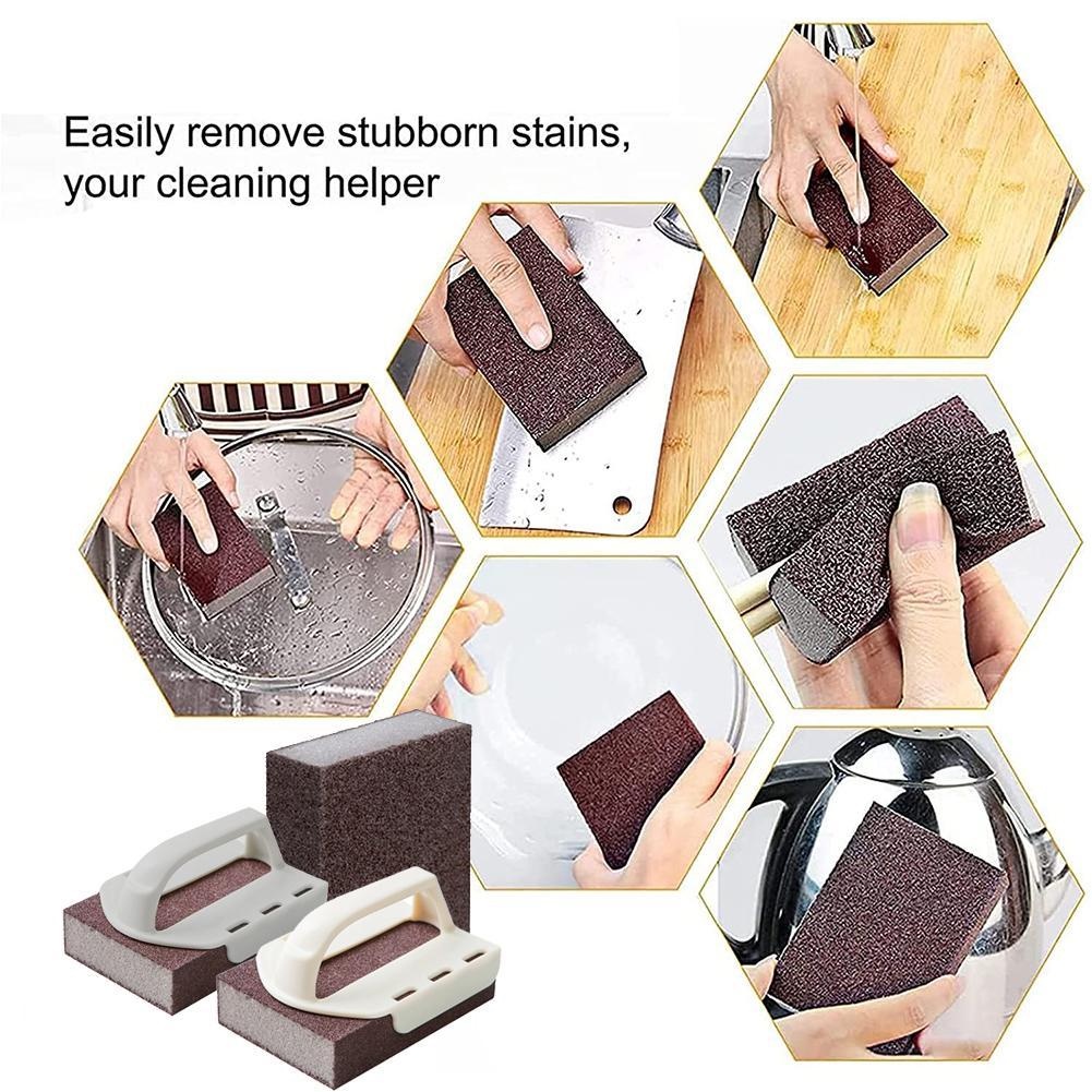 Miếng Bọt Biển Ma Thuật Dùng Để Chà Rửa Vết Gỉ Sét Cho Nhà Bếp Tiện Dụng