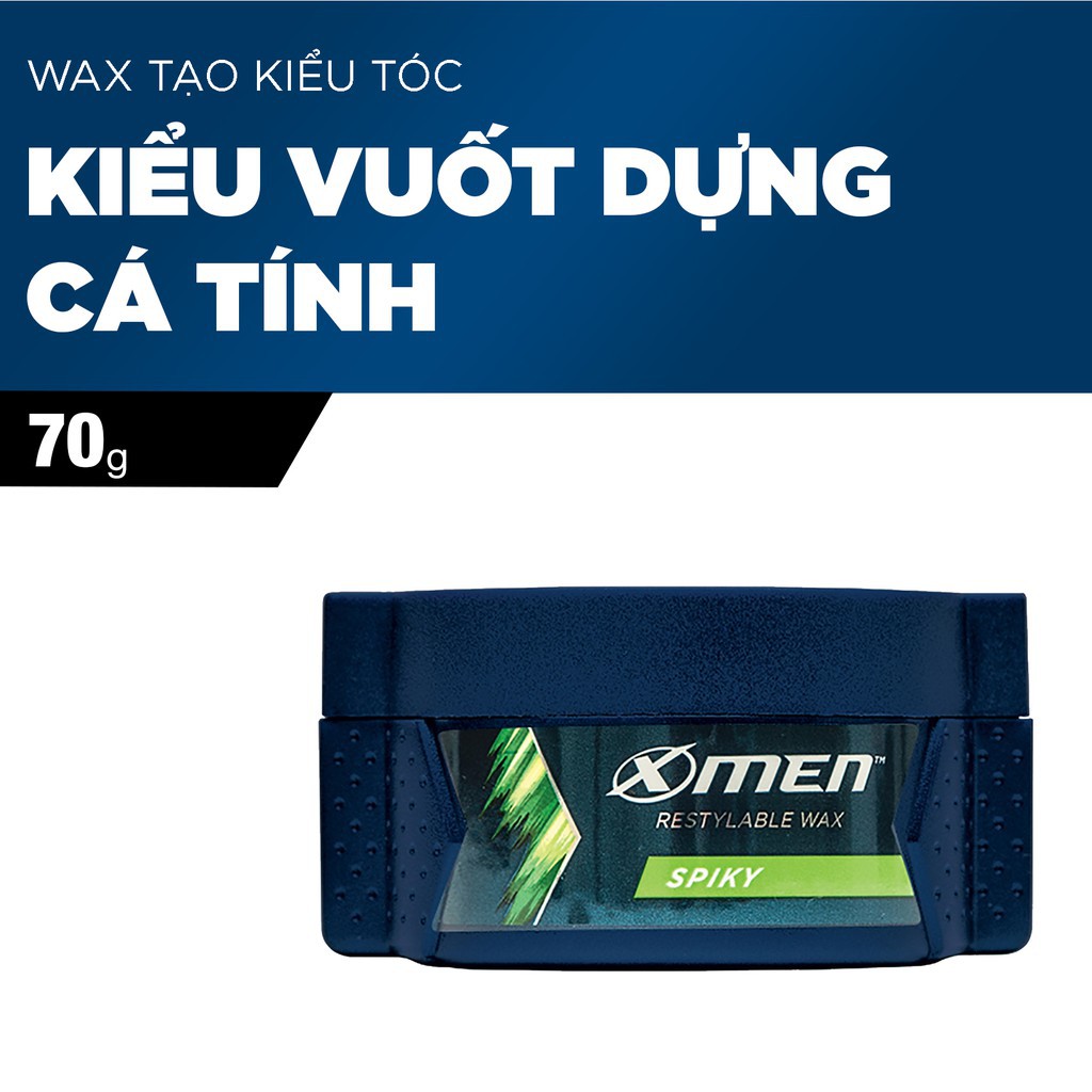 SÁP VUỐT TÓC XMEN FREESTYLE - CLEAN CUT - SPIKY 70G