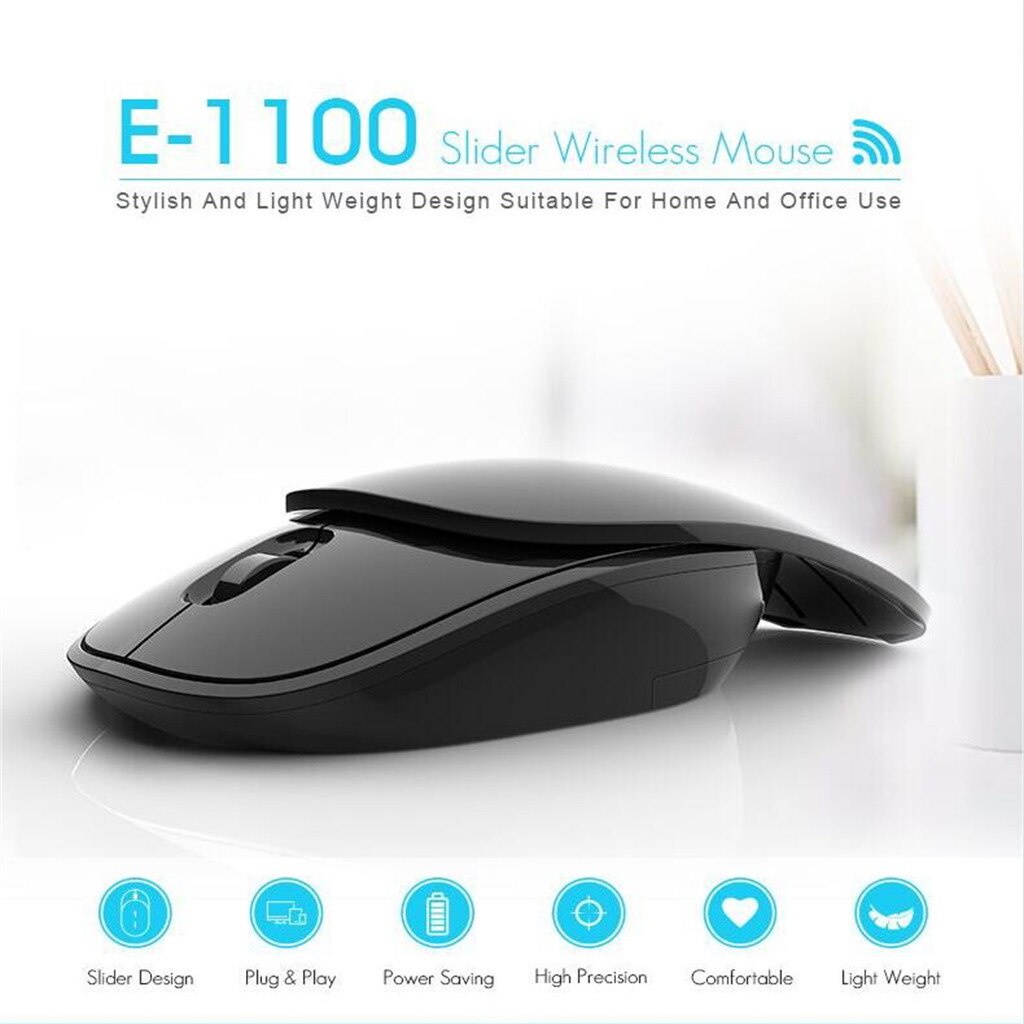 (HCM) Chuột máy tính/laptop không dây Imice E1100 chính hãng/zin BH 12 tháng (nhiều màu siêu xinh)