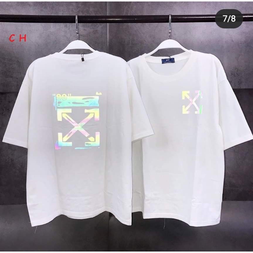 Áo phông Off White 99 phản quang 7 màu COH0220