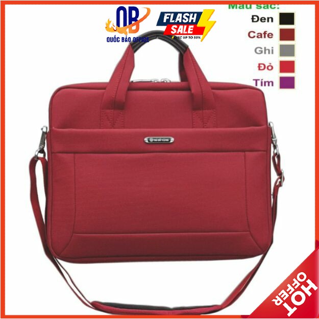 Cặp laptop - Túi đựng laptop Thủ Đô Vàng C042/C142 (39*7.5*29 CM) - màu Đen/ Đỏ/ Nâu/ Tím - 1 chiếc | BigBuy360 - bigbuy360.vn