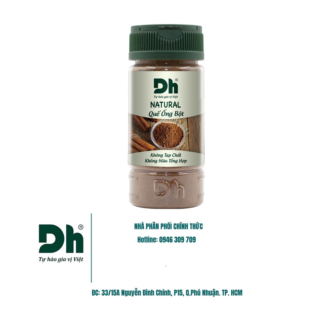 [Chính Hãng]Hũ Natural Quế Ống Bột - Thương hiệu DH Foods
