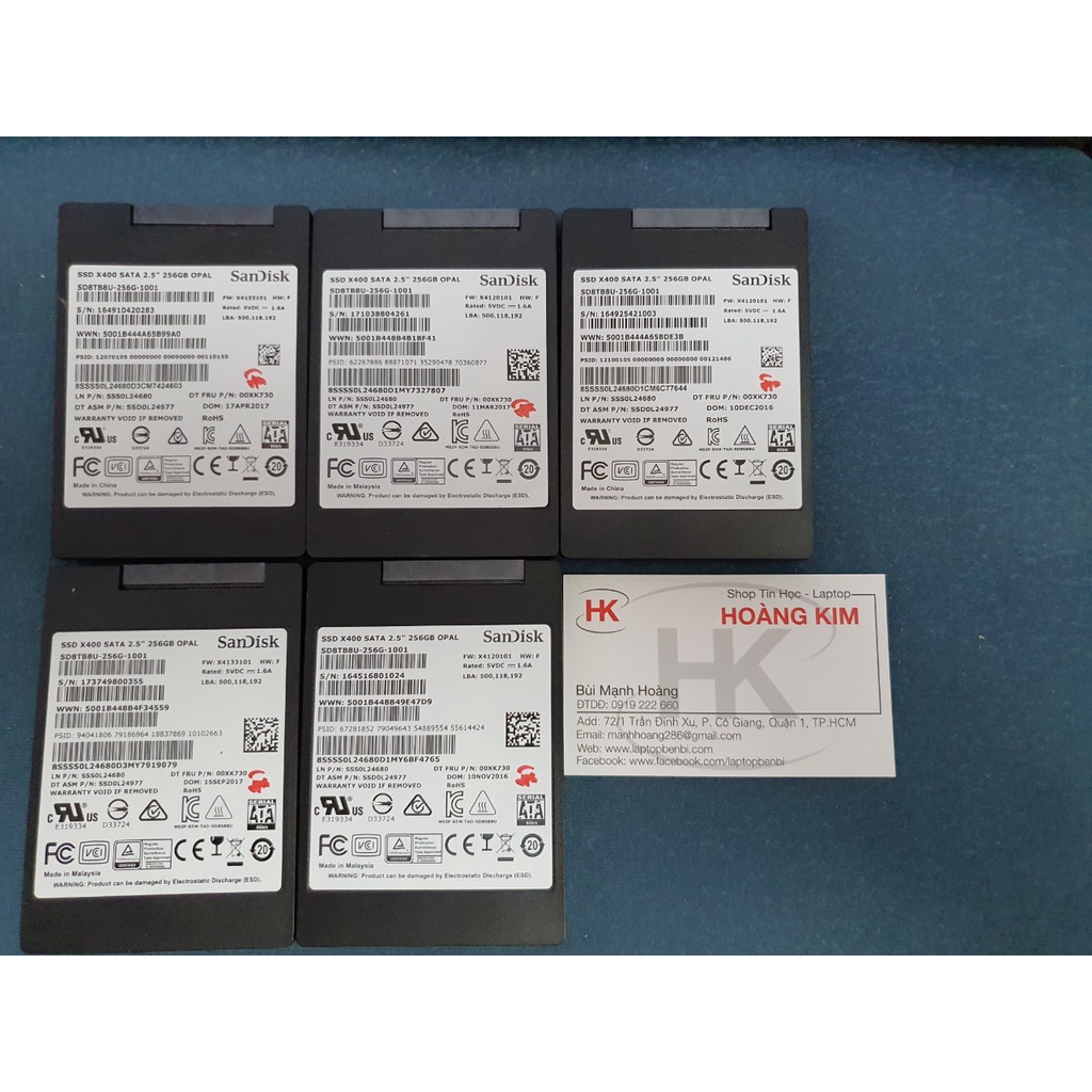 Ổ cứng laptop 256GB SSD Sandisk 2.5inch chạy cực nhanh | BigBuy360 - bigbuy360.vn