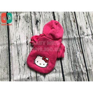 Bộ áo hello kitty hồng cho cún