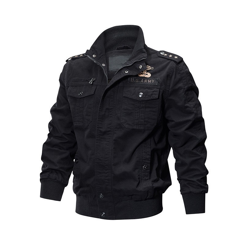 Áo khoác US ARMY  chất liệu dáng jeans thời trang siêu dày dặn , Áo khoác lính kaki