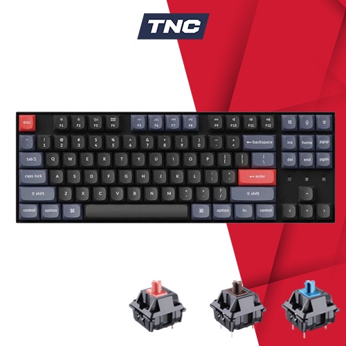 Bàn phím cơ Bluetooth Keychron K8 Pro Led RGB Aluminum - HotSwap