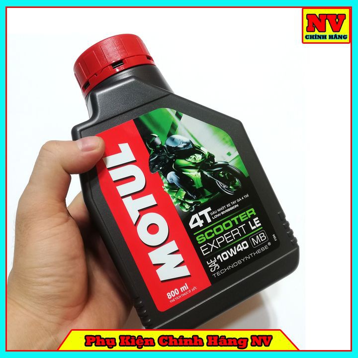 Dầu Nhớt Motul Xe Tay Ga Scooter Expert Le 10W40 800ML