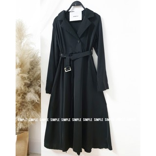váy cổ vest xẻ [SIMPLE VIETTNAM]
