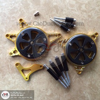 Đồ chơi xe ốp bảo vệ lốc máy tròn rizFoma exciter 150