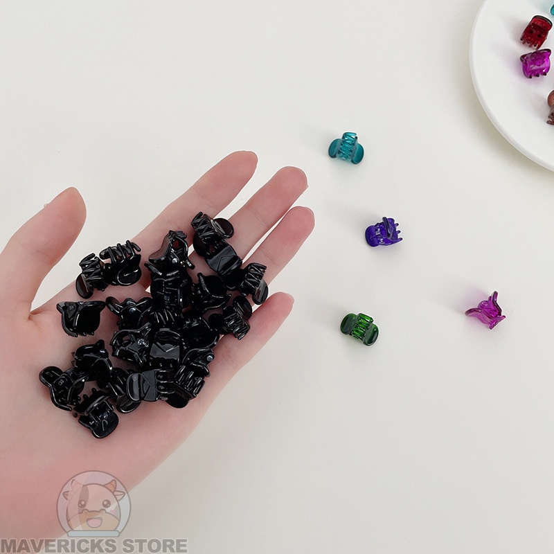 Kẹp Tóc mini Màu Đen Phong Cách Hàn Quốc