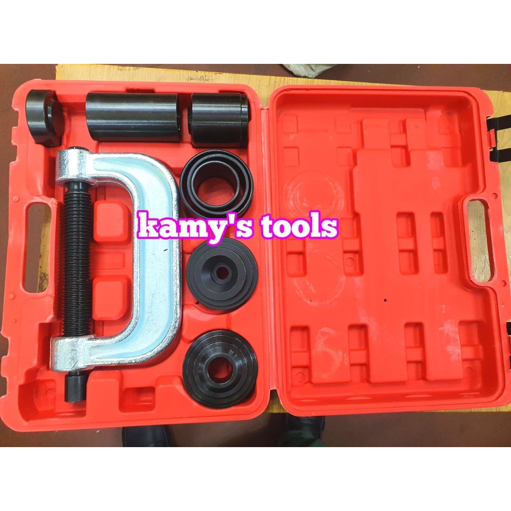 Bộ vam cảo rotuyn càng a, tháo mở rotuyn đứng cao su cân bằng, cảo chữ c