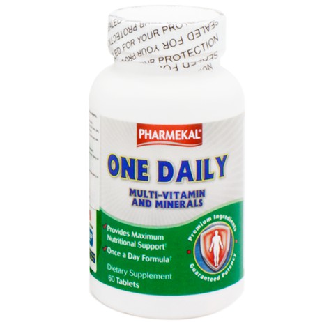Viên Uống Bổ Sung Vitamin Và Khoáng Chất Pharmekal One Daily MultiVitamin and Minerals (60 Viên) | BigBuy360 - bigbuy360.vn