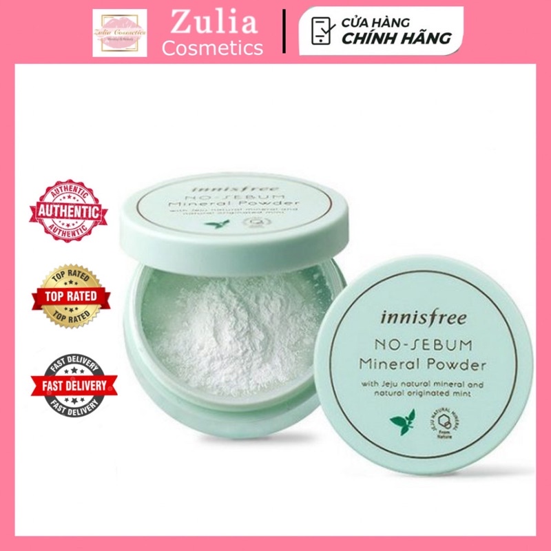 Phấn Bột Kiềm Dầu Innisfree No Sebum Mineral Powder 5G