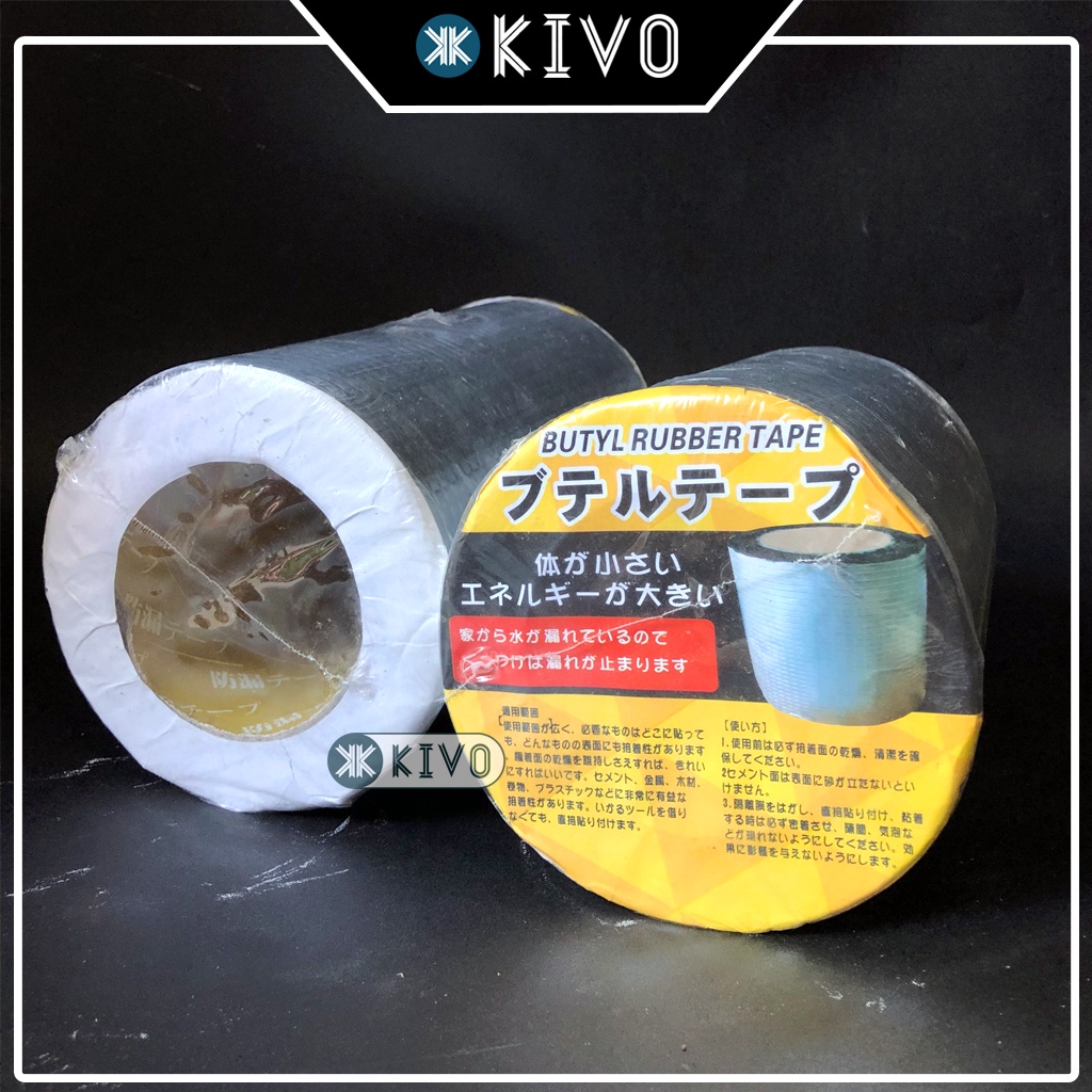 [ BẢN LỚN 20CM ] Băng Keo Chống Thấm Nhật Bản - Keo Chống Thấm, Dột Mái Tôn Băng Keo Chống Thấm Nước Tường- Kivo