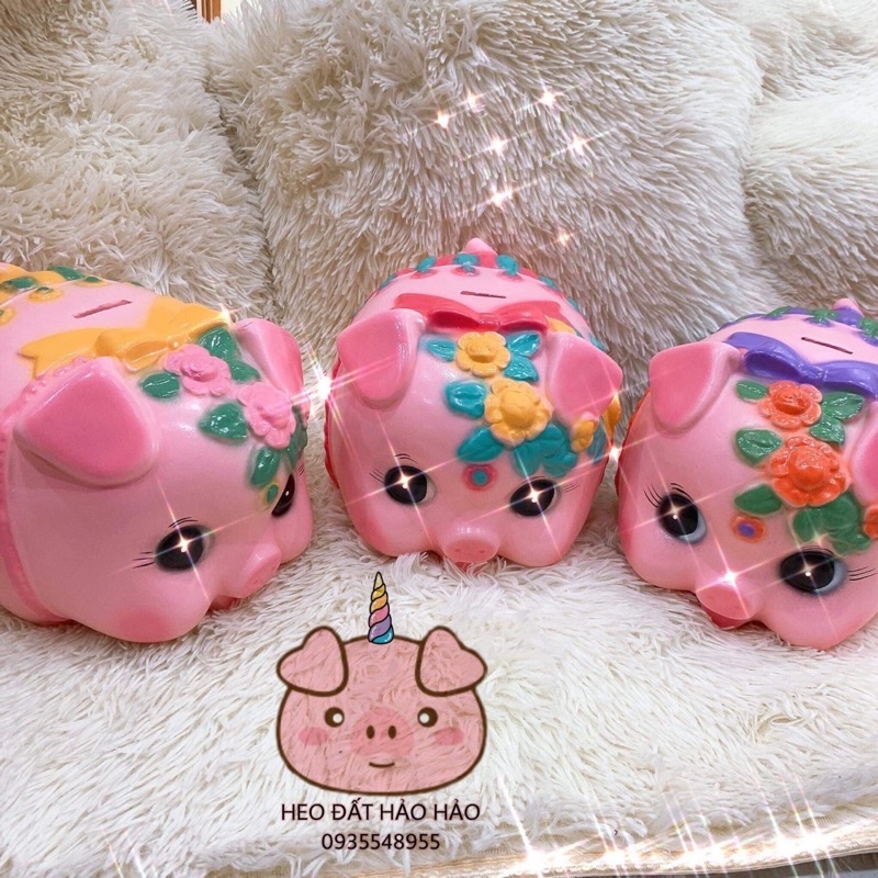 HEO ĐẤT SIZE TO/ HEO ĐẤT HOA HỒNG/ HEO ĐẤT TIẾT KIỆM ĐẸP/ HEO ĐẤT SIZE KHỦNG  / ỐNG HEO TIẾT KIỆM