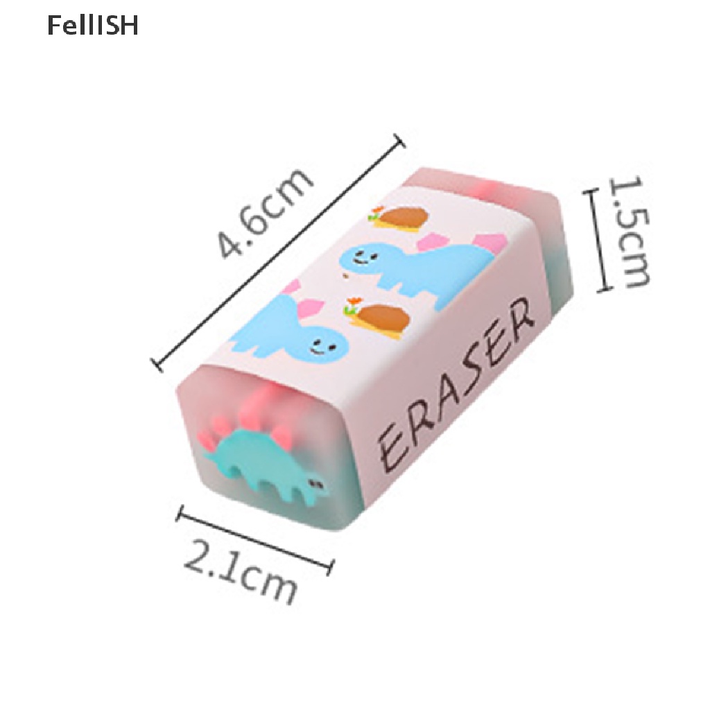 Set 2 Cục Tẩy 4B Hình Khủng Long Dễ Thương Cho Bé # 439br