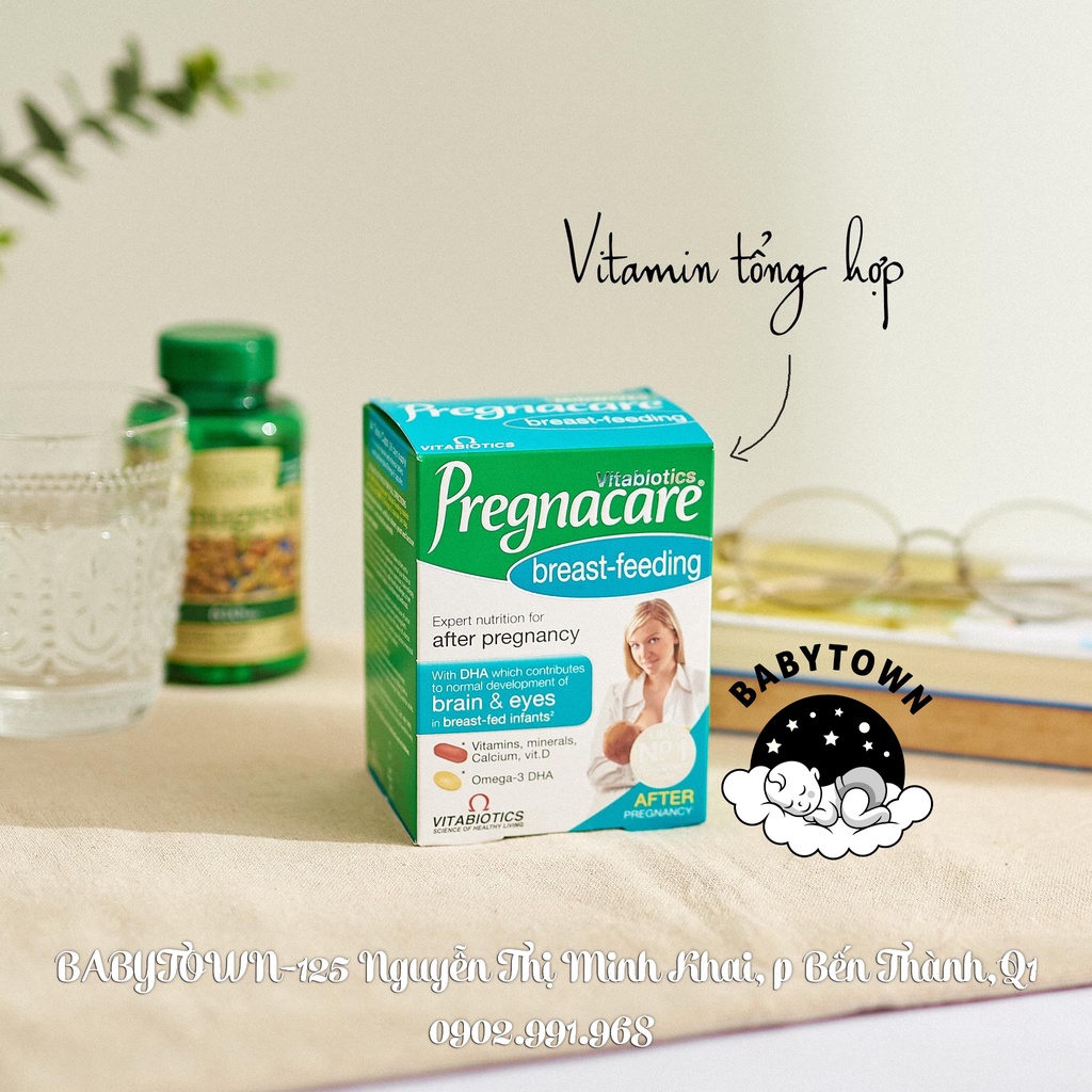 Vitamin tổng hợp Pregnacare Breast feeding Bú 84 viên Anh (Vitamin Bú)