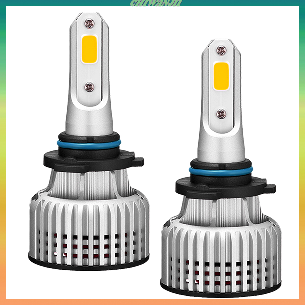 Set 2 Đèn Led Cob H1 36w 9-32v 3000k H1 Ánh Sáng Vàng Cho Xe Ô Tô