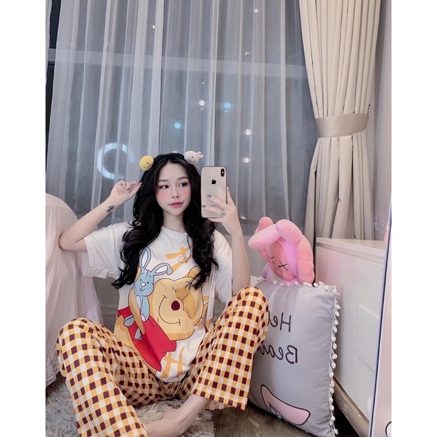 Bộ thun cute quần dài | BigBuy360 - bigbuy360.vn