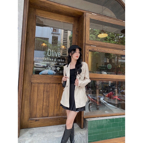Áo Blazer cúc 2 tay Ha (541) (ảnh tự chụp)