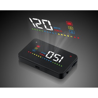 HUD Dán Phim A200 Thiết Bị Hiển Thị Tốc Độ Xe Lên Kính Lái cho Xe Hơi Ô Tô