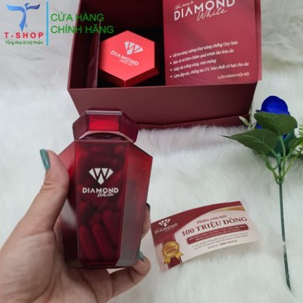 DIAMOND Viên Uống Trắng Da Ngọc Trinh Đỏ [CHÍNH HÃNG] | BigBuy360 - bigbuy360.vn