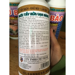 SỦ BÀO - Nước Tẩy Vạn Năng 1000ml