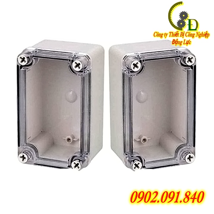 Tủ Điện NhựaVIPhộp điện nhựa DS-AT-0811(80*110*70). Hộp đấu điện bằng nhựa ABS cao cấp dày dặn chống thấm nước