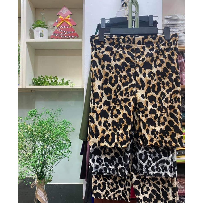 BIGSIZE HT  -  QUẦN ĐÙI NGỐ TRÊN GỐI LEGGING THÁI LAN
