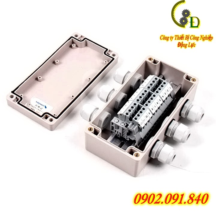 Tủ điện nhựa chống thấm nước DS-AG-0816-S  💥VIP💥 hộp điện nhựa dùng ngoài trời bảo vệ thiết bị điện