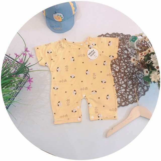 Bodysuit, body đùi xuất Hàn chất thun lạnh Minky cho bé trai/gái chất đẹp giá siêu ưu đãi