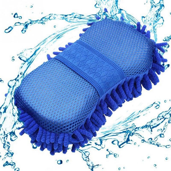 Găng Tay Bông Rửa Xe Chuyên Dụng Sợi Microfiber Mẫu 2 Cho Ô Tô Tiện Dụng Siêu Mịn, Siêu Thấm Hút