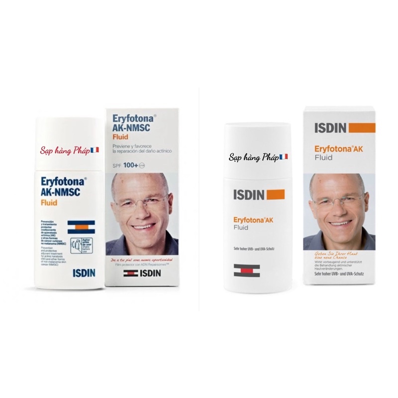 Kem chống nắng Isdin Eryfotona AK SPF 100+ Fluid