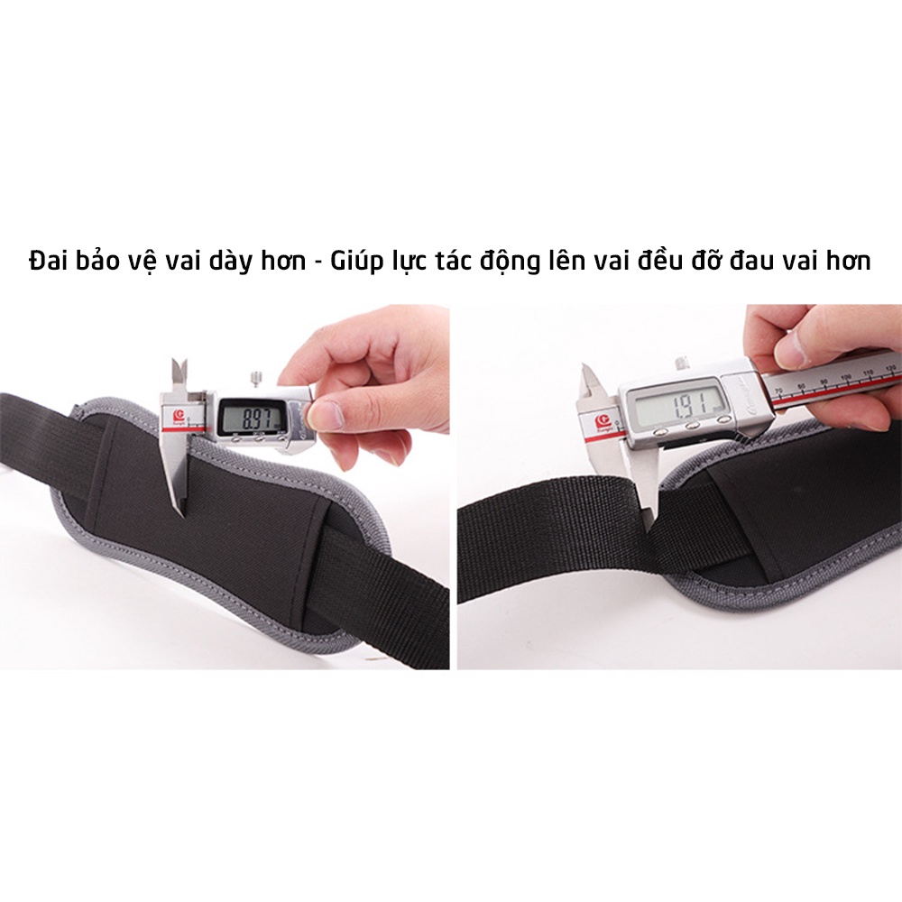 Túi đựng đồ nghề dụng cụ cho thợ điện đa năng chống thấm nước bền đẹp đế vải