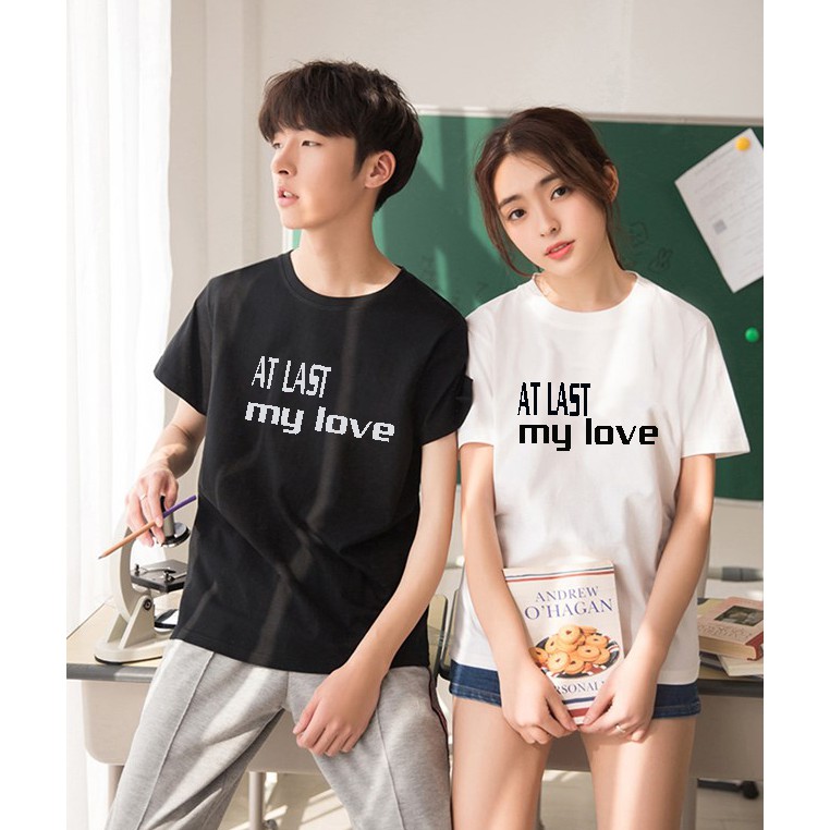 Áo Đôi Nam Nữ Unisex Tình Yêu Cuối Của Tôi