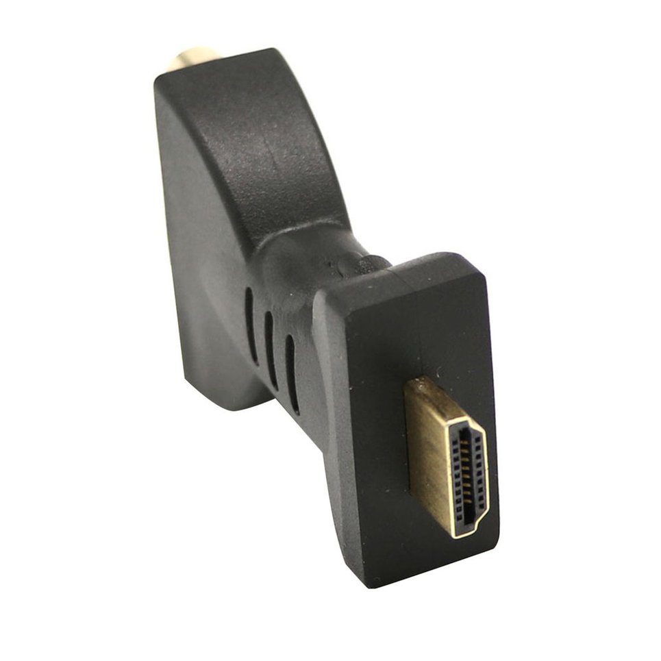 Flexible HDMI-Compatible To 3 RCA Video Audio AV Adapter Component Converter