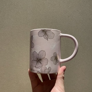 [STARBUCKS VN] - CỐC SỨ CHERRY BLOSSOM (SAKURA) HANDLE MUG 12oz